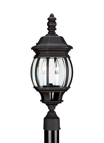 82200-12, Two Light Outdoor Post Lantern , Wynfield Collection