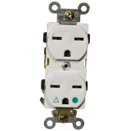 Isolated Ground Duplex Receptacle