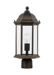 Sevier Collection - Medium One Light Outdoor Post Lantern | Finish: Antique Bronze - 8238601-71