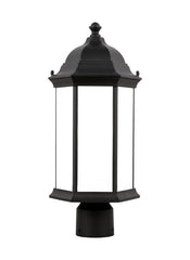 Sevier Collection - Medium One Light Outdoor Post Lantern | Finish: Black - 8238651-12