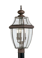 8239-71, Three Light Outdoor Post Lantern , Lancaster Collection