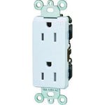 Decorative Tamper Resistant Commercial Grade Duplex Receptacle