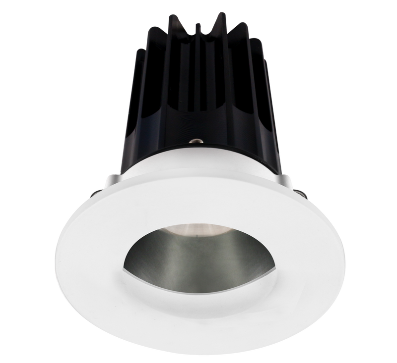 2" Round Recessed LED, 15W, 4000K, Multiple Reflectors and Round Trims