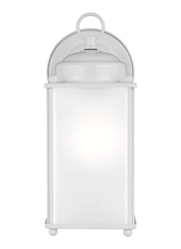 New Castle Collection - Large One Light Outdoor Wall Lantern | Finish: White - 8593001-15