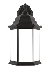 Sevier Collection - Extra Large One Light Downlight Outdoor Wall Lantern | Finish: Black - 8738751-12