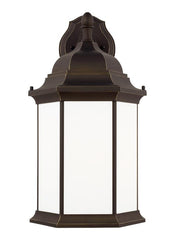 Sevier Collection - Extra Large One Light Downlight Outdoor Wall Lantern | Finish: Antique Bronze - 8738751EN3-71