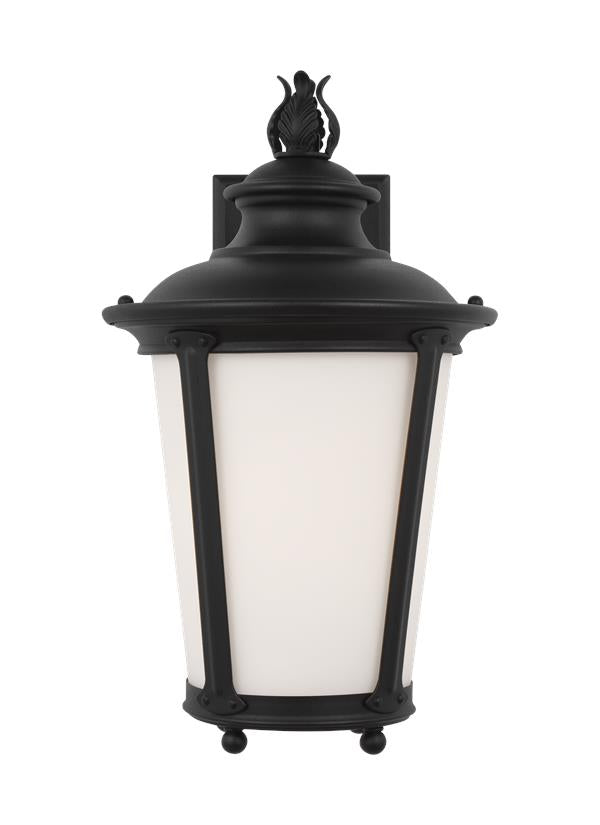 Cape May Collection - One Light Outdoor Wall Lantern | Finish: Black - 88241EN3-12