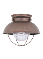 8869-44, One Light Outdoor Ceiling Flush Mount , Sebring Collection