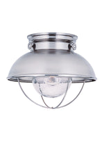 8869-98, One Light Outdoor Ceiling Flush Mount , Sebring Collection