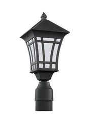 89231EN3-12, One Light Outdoor Post Lantern , Herrington Collection