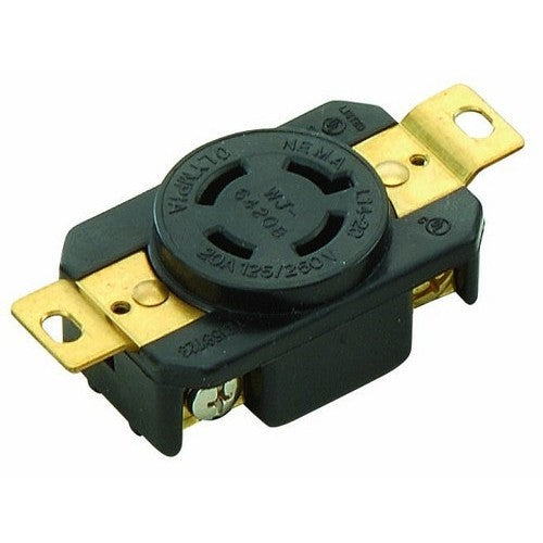 Locking Receptacles 3 Pole 4 Wire