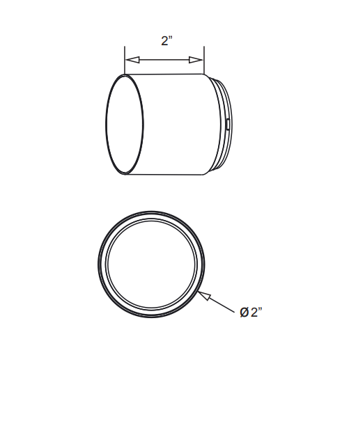 ATOM Series - Snoot Black Trim Ring