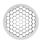 ATOM Series - Honeycomb Louver White Trim Ring