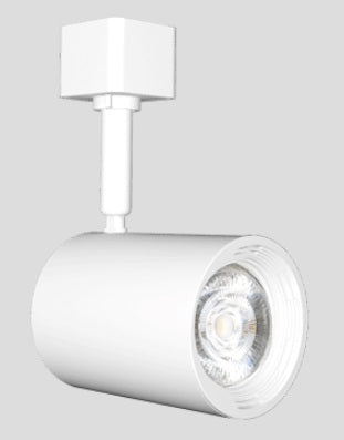 LED Track Head, 7 Watt, 120 Volt, 650 Lumens, 2700K, 3000K or 4000K, White Finish