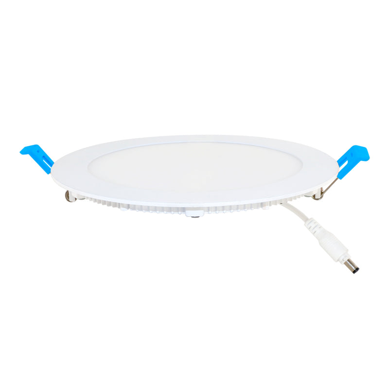 Ultra-slim 6" LED 5 CCT Selectable Recessed Downlight, 12 Watt, 2700K/3000K/3500K/4000K/5000K