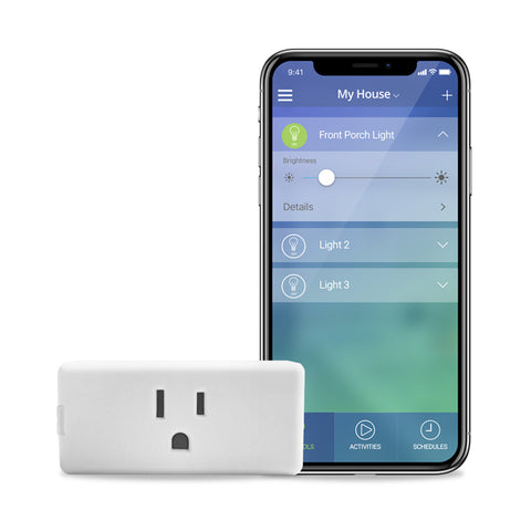 Leviton Decora Smart Wi-Fi Plug-in Outlet, Amazon Alexa / Google Assistant Compatible