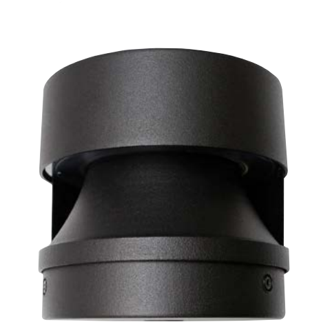 EasyLED Wall/Deck Light, 12W or 17W, 3000K, 4000K, or 5000K, Black Finish