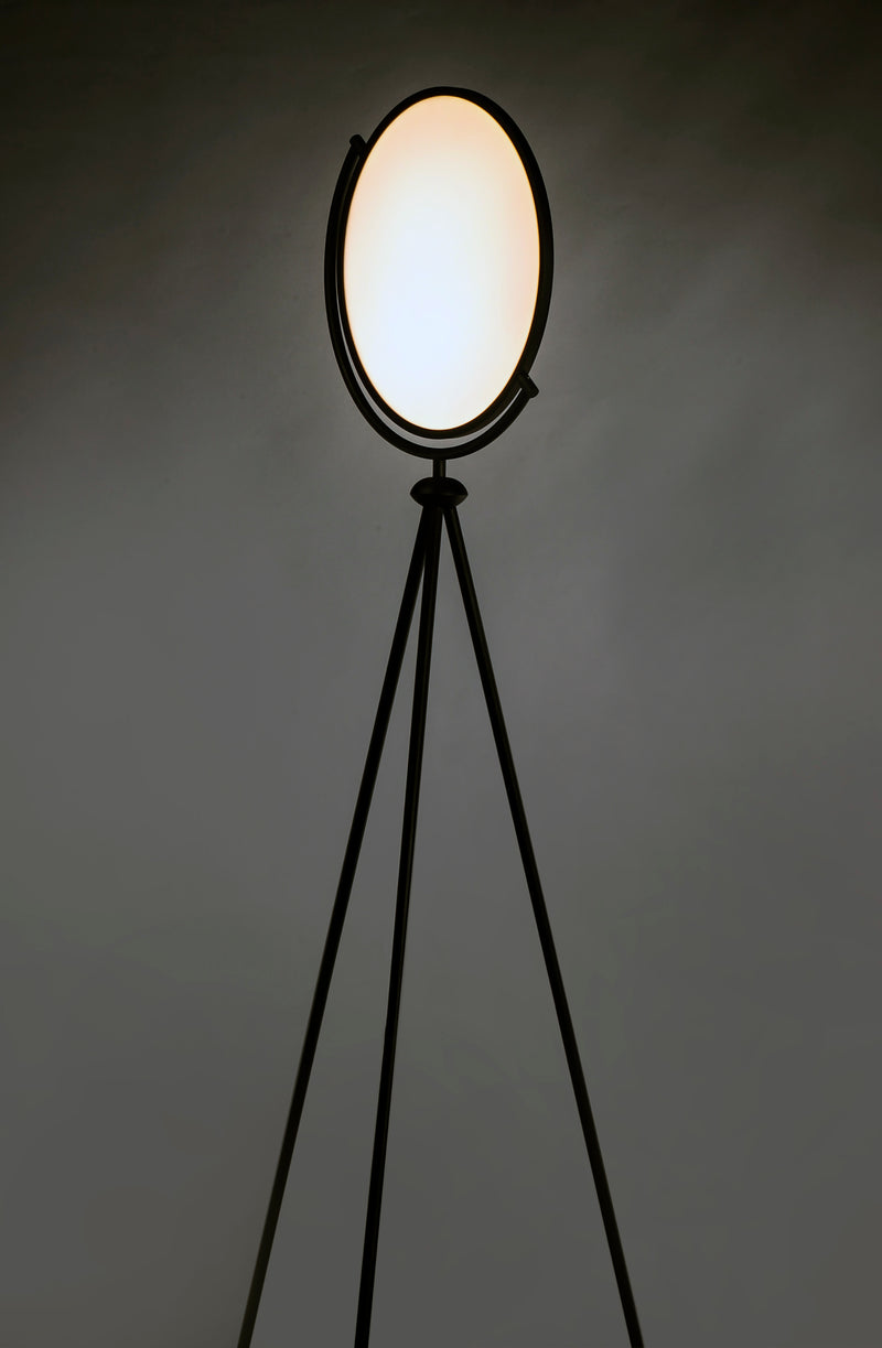  Paddle LED Floor Lamp E23299-BK 