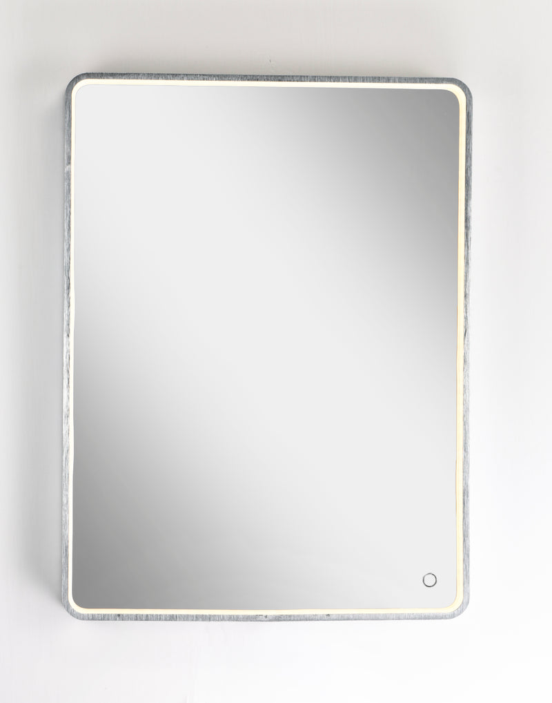  LED Rectangular Mirror E42014-90AL Decor