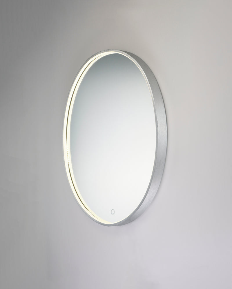  LED Round Mirror E42016-90AL Decor