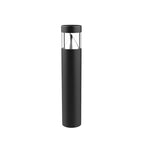 8" Flat Cone Bollard, 2000 Lumens, 4000K or 5000K, Selectable Wattage, 120-277V, Black or Bronze