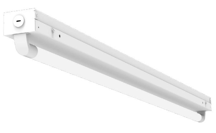 Low Profile Slim 8 Foot Strip, 24 Watt,120-277V, 3634 Lumens, 5000K