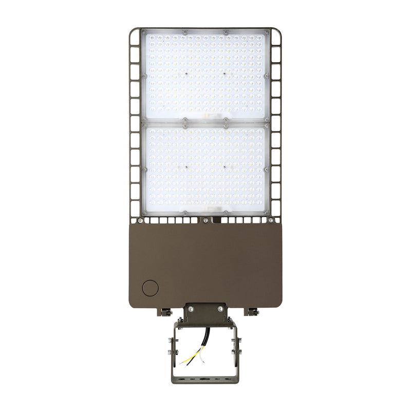 GKOLED Area/Parking Lot Light, 300 Watt, 42000 Lumens, 120-277V, 4000K or 5000K,  Dark Bronze Finish