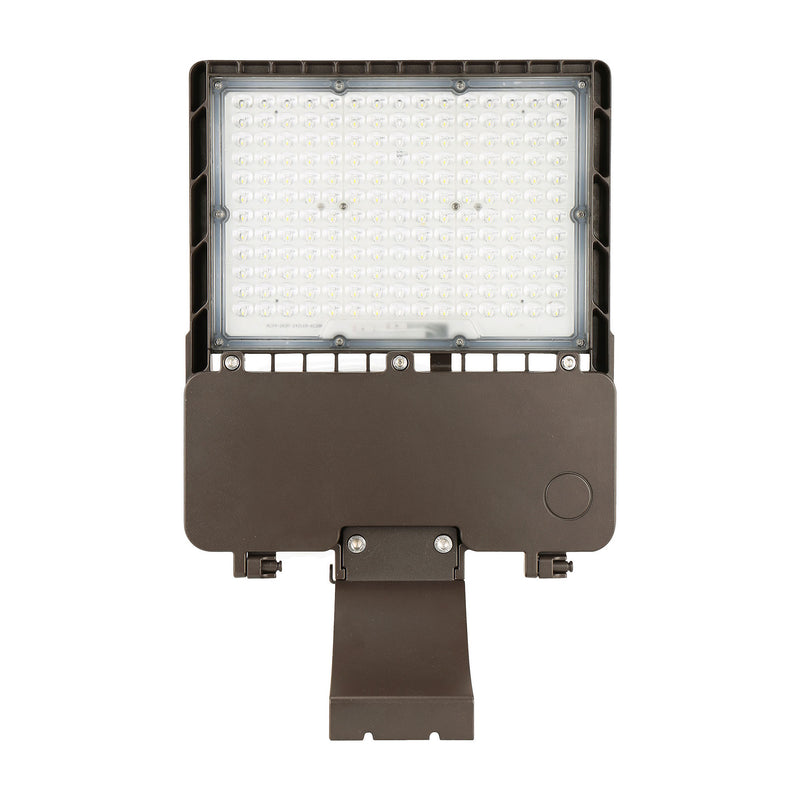 GKOLED Area/Parking Lot Light, 150 Watt, 21000 Lumens, 120-277V, 4000K or 5000K, Dark Bronze Finish