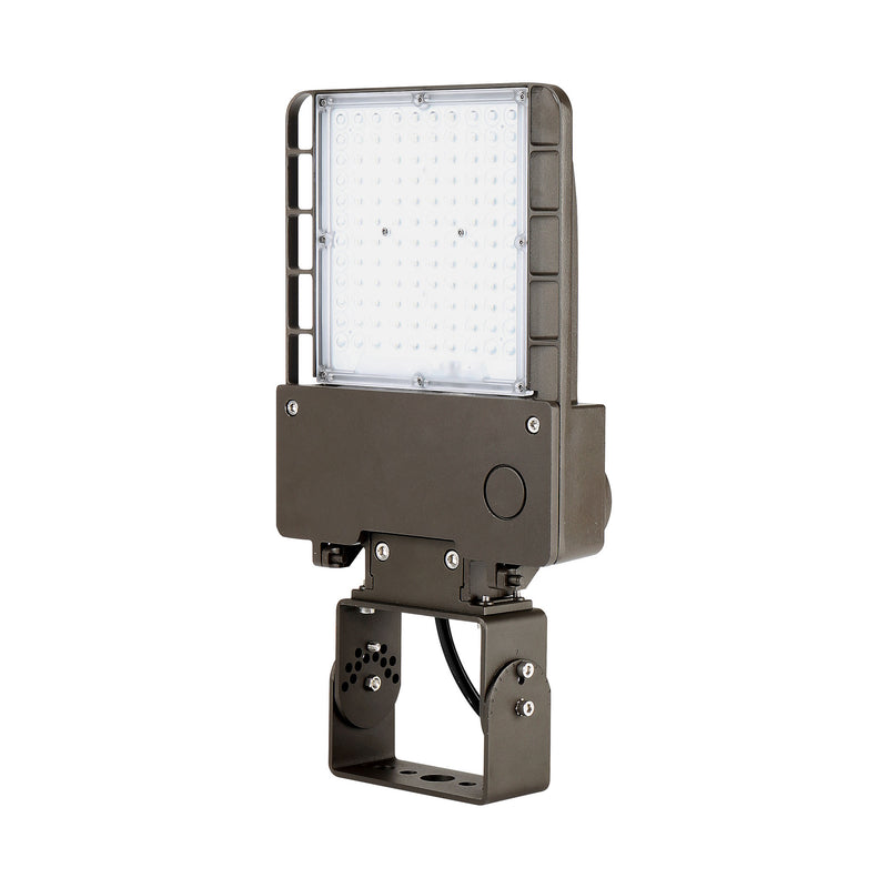 GKOLED Area/Parking Lot Light, 100 Watt, 14200 Lumens, 120-277V, 4000K or 5000K, Dark Bronze Finish