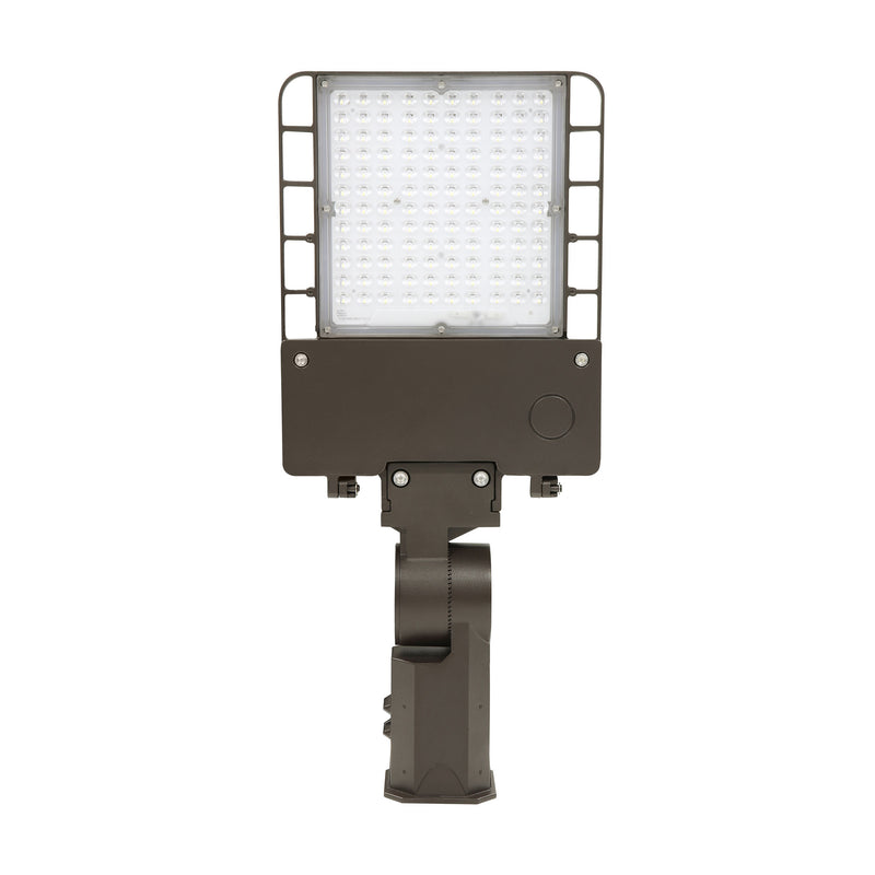 GKOLED Area/Parking Lot Light, 100 Watt, 14200 Lumens, 120-277V, 4000K or 5000K, Dark Bronze Finish