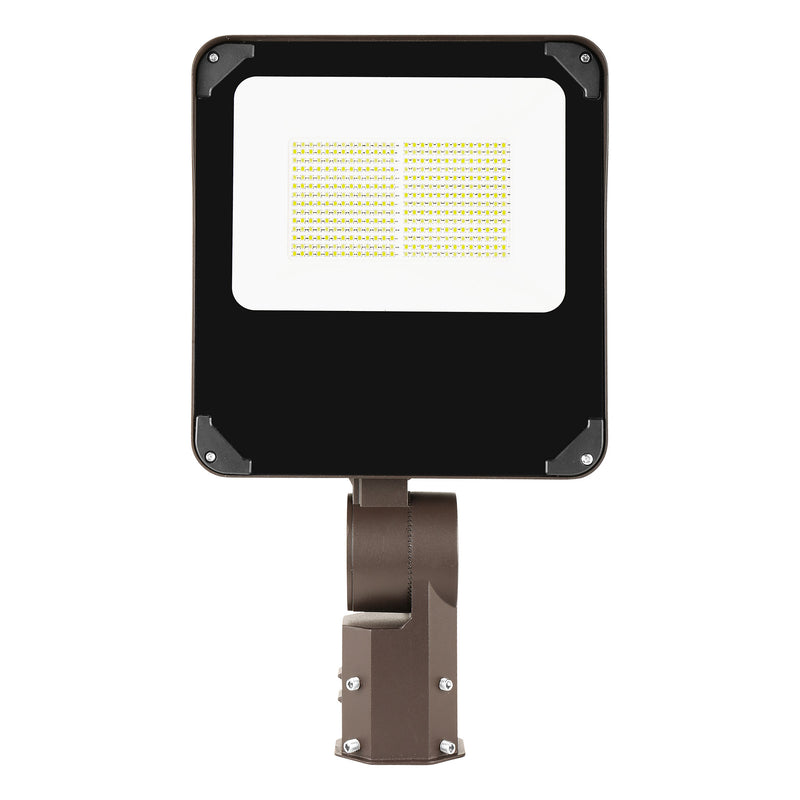 LED Flood Light, 90W, 14500 Lumens, 120-277V, CCT Selectable, Dark Bronze