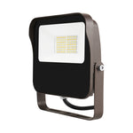 LED Flood Light, 15W, 2300 Lumens, 120-277V, CCT Selectable, Dark Bronze