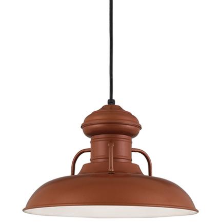 16" Shade Hi-Lite Pendant, Milkman Collection, H-7516 Series (Available in Multiple Color Finishes)