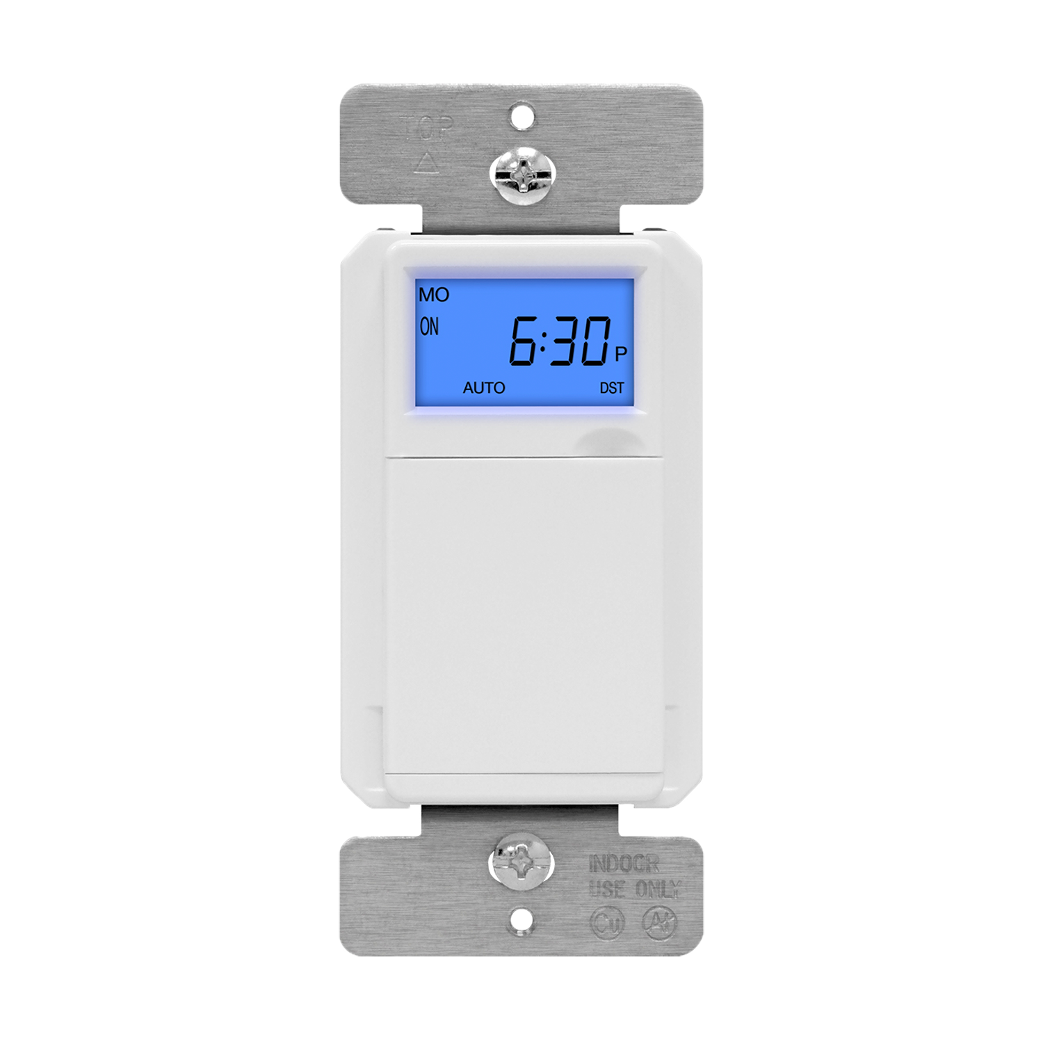 3PK Astronomic Digital In-Wall Programmable Timer Switch, Indoor and Outdoor