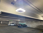 LED PORTO Garage Light, 30W, 3.100-3,400 Lumens, Comparable to 75-100 Watt Fixture, 120-277V, Bronze or White Finish