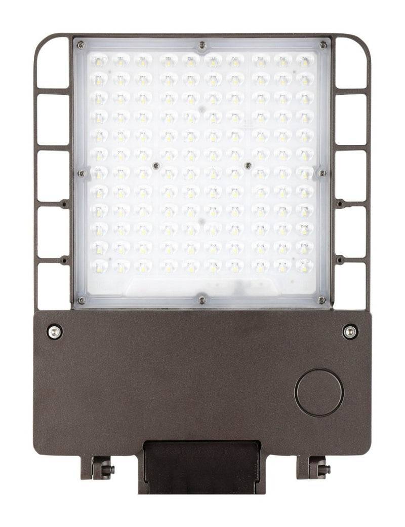 WareLight Area/Parking Lot Light, 40W, 5000K, Type III Distribution, Bronze Housing, 0-10V Dimmable, 120-277V