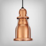 JIB610 Series 1 Light Cord Hung Cafe Lites, Multiple Finishes Available