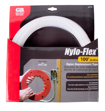 Gardner Bender JLP10 Repl Slipry-Snake, Nylo-Flex, 100'