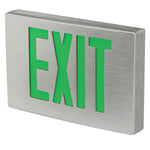 LED Die-Cast Aluminum Exit Sign, Single faced, Red