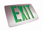 LED Thin Die-Cast Exit Sign with Emergency Backup