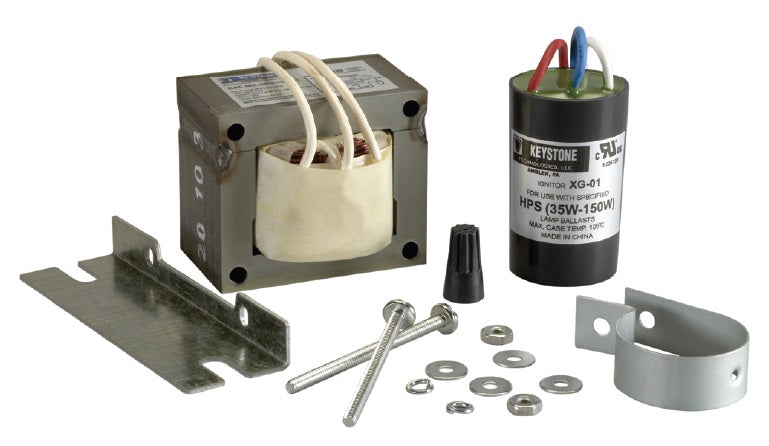 Keystone 100W High Pressure Sodium Ballast Kit 120V