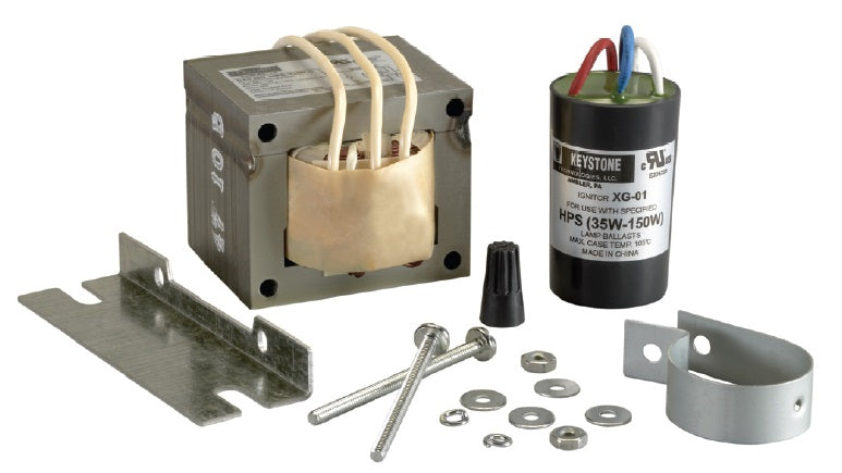 Keystone 150W High Pressure Sodium Ballast Kit 120V