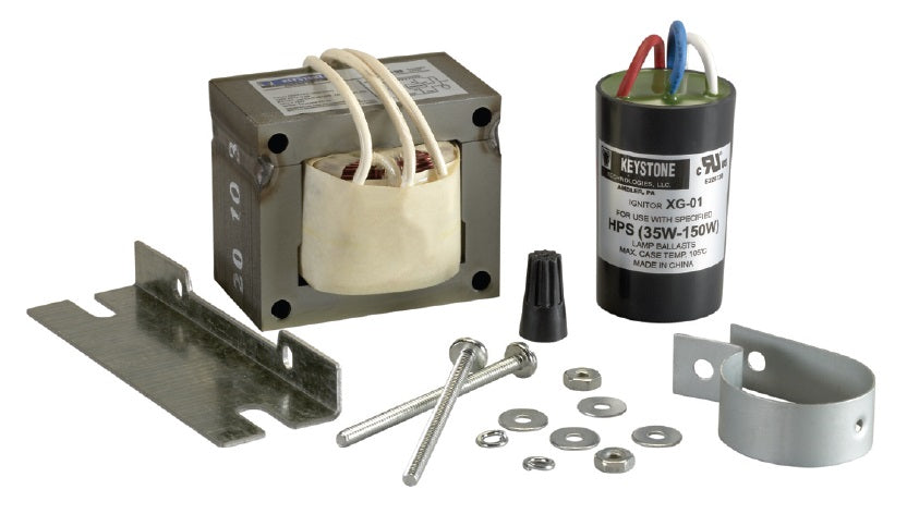 Keystone 70W High Pressure Sodium Ballast Kit 120V