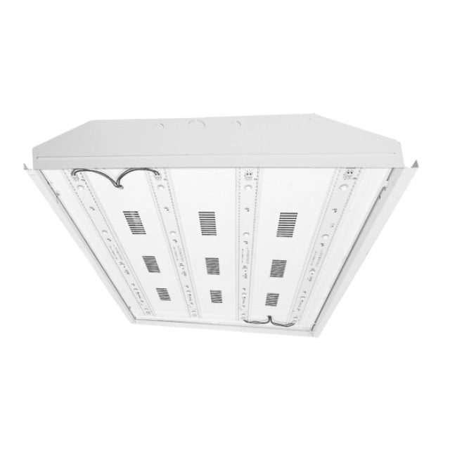 LED Low Bay Lighting Fixture, 46 Watt, 120-277V, 6720 Lumen, 3500K, 4000K or 5000K