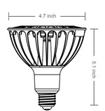 PAR38 LED Bulb, 32 Watt, 120-277V, 12000K