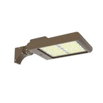 LED High Lumen Area/Parking Lot Light, Selectable Wattage 50/80/100/150, Selectable CCT, 120-277V, Bronze Finish