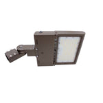 LED High Lumen Area/Parking Lot Light, Selectable Wattage 50/80/100/150, Selectable CCT, 120-277V, Bronze Finish