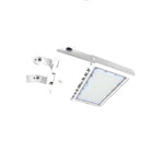 LED High Lumen Area/Parking Lot Light, Selectable Wattage 150/200/240/300, Selectable CCT, 120-277V, White Finish