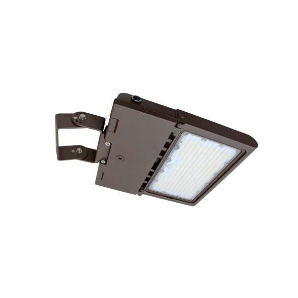 LED High Lumen Area/Parking Lot Light, Selectable Wattage 50/80/100/150, Selectable CCT, 120-277V, Bronze Finish