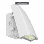 LED Adjustable Cutoff Wall Pack, 12 Watt, 1500 Lumens, CCT Selectable, 120-277V